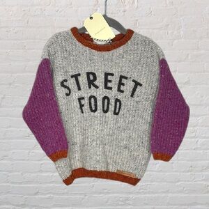 Piupiuchick 'Street Food' Chunky Kint Sweater